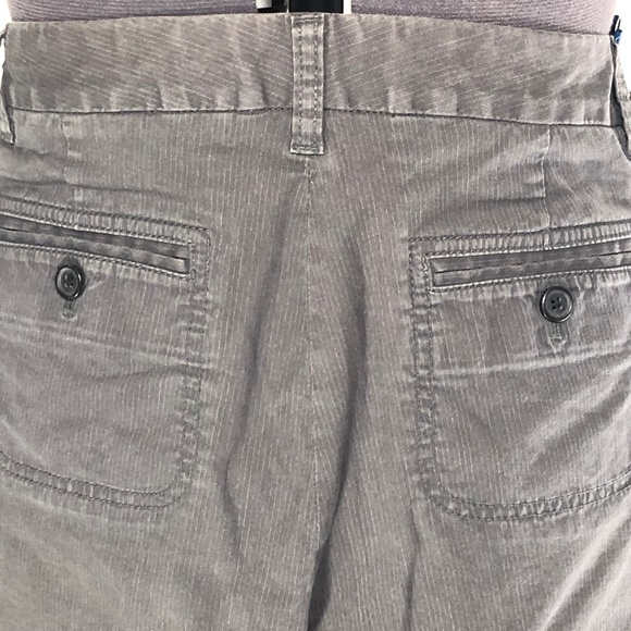 ❌RELISTED❌ VINTAGE Gap Women's Twill Pants Railroad Gray Stripe SIZE 12 - Picture 6 of 13